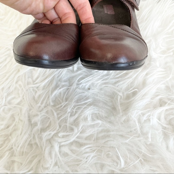 Munro Narrow Mary Jane leather shoes low heel - Picture 7 of 11